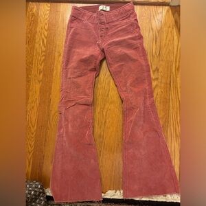 Corduroy Flare Pants